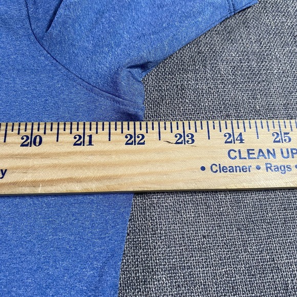 Johnnie-O Polo Shirt Mens Medium Blue Lake Birdie Performance Golf UPF 50 - Picture 5 of 8